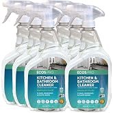 ECOS PRO PL9746/6 All-Purpose Kitchen-Bathroom Cleaner, Parsley Plus (Pack of 6)