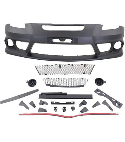 Front Bumper Cover Primed For 2000-2002 Toyota Echo | With Fog Light Holes | Evan-Fischer