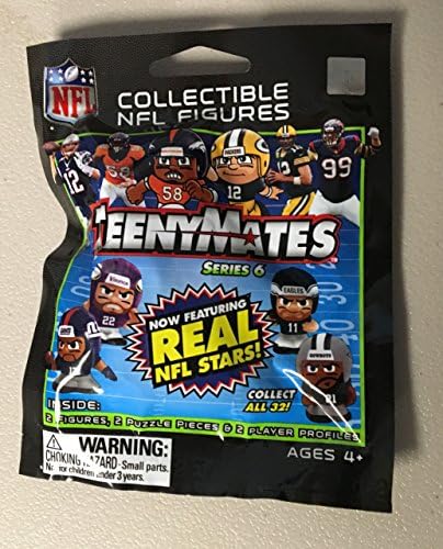 Unopened Pack - NFL Teenymates Series 6 Collectible NFL Figures