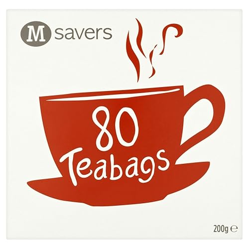 Morrisons Savers Teabags, 200 g, 80-Piece