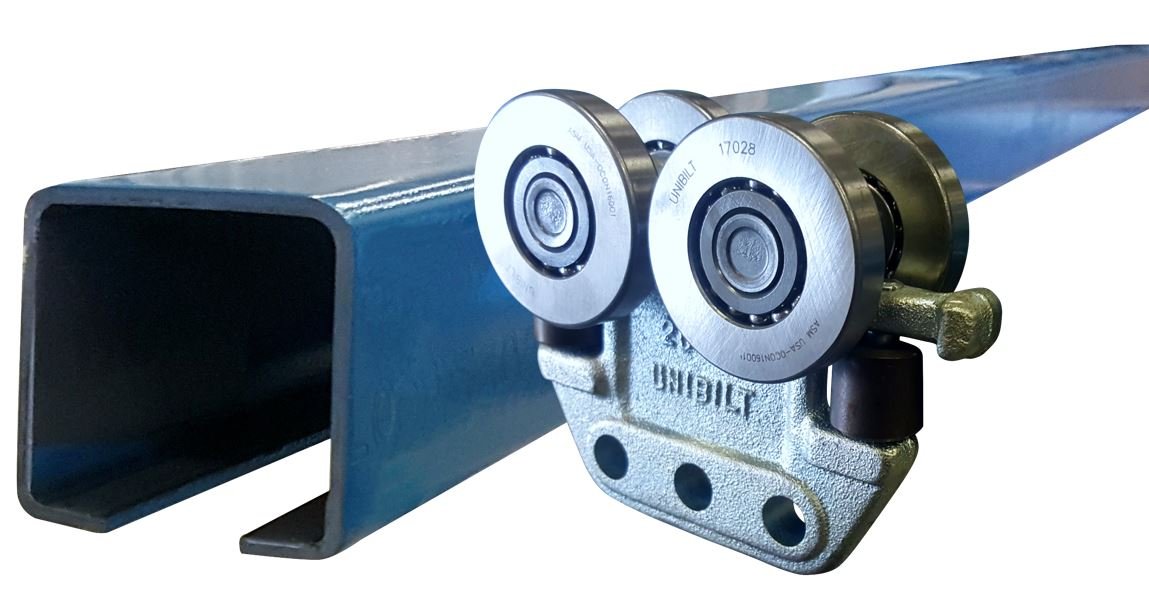 Beam Trolley with track Jervis b Unibilt Conveyor Trolley with 5