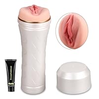 Man Masturbator Cup Adult Sex Toys- Male Masturbator Stroker 3D Realistic Vagina Masturbation Pussy Cup Discreetly Packed