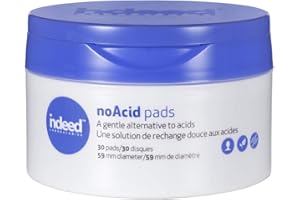Indeed Labs noAcid Facial Exfoliating Pads - Exfoliates, Retexturizes, and Revitalizes the skin, 30 Pads