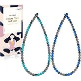 Chew Necklaces for Sensory Kids and Adults, Chewy Necklace Sensory Toys for Nail Biting, Silicone Necklace for Autism, ADHD, SPD, Fidget Oral Chew Toys for Boys and Girls Kids