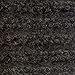 Apache Mills Rib Commercial Carpeted Indoor and Outdoor Floor Mat, Pepper, 3-feet by 5-Feet