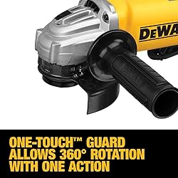 DEWALT Angle Grinder, 4-1/2-Inch, 11-Amp, 11,000