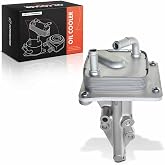 A-Premium Engine Oil Cooler with Seal Compatible with Nissan | for 2007-2013 Altima, 2007-2012 Sentra, L4 2.5L, Replaces# 21300-JA06A, 21300-JA05A