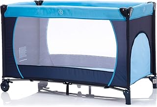 Reisebett Babyreisebett 120 x 60 cm für Baby/Kind von 0 – 5 Jahren mit Schlupfloch und Rollen