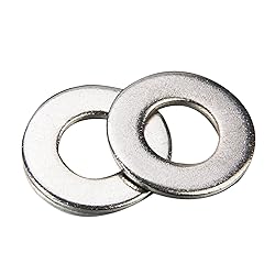 Linkup 950 Pcs 6# SAE Flat washers for Screws for
