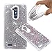 ZTE ZMAX Pro Case, ZTE Carry Z981 Case, Liquid Case, Asstar Fashion Creative Design Flowing Liquid Floating Luxury Bling Glitter Sparkle Diamond Soft Case for ZTE ZMAX Pro/Carry Z981 (Silver)