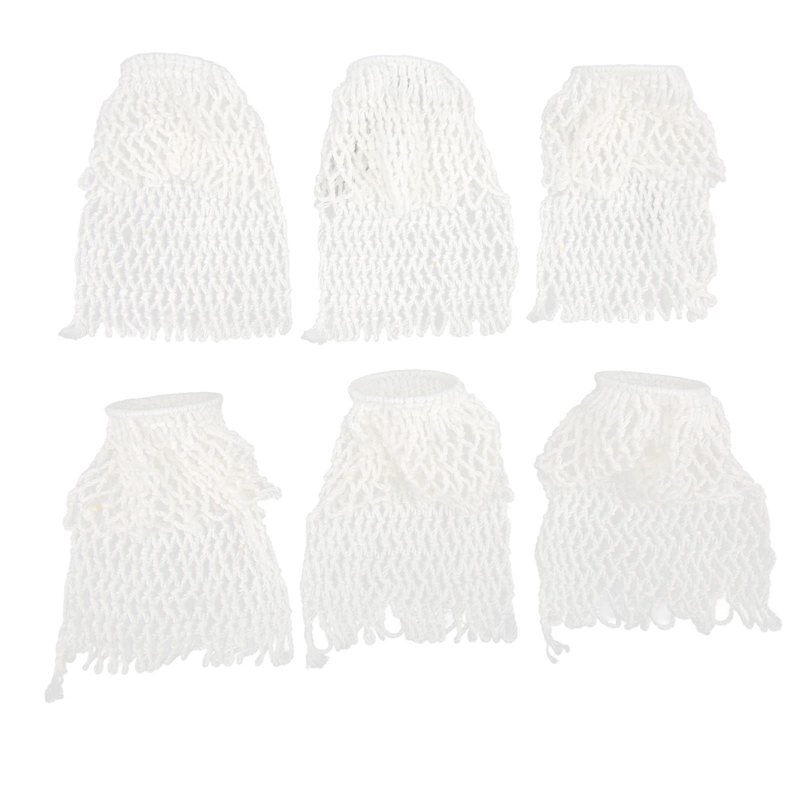 Alvinlite 6 Pcs Snooker Pocket Net - Billiards Net Hollow Out Pool Table Pocket Nets, Snooker Pockets Replacement Mesh Net Cotton Bags Snooker Accessory for Billiard Table