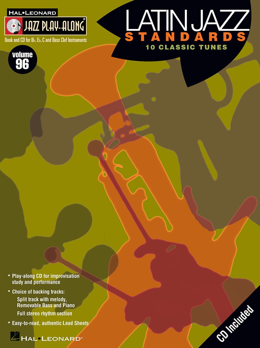 Jazz Play Along Volume 96 Latin Jazz Standards Bk/Cd (Hal Leonard Jazz Play-Along)