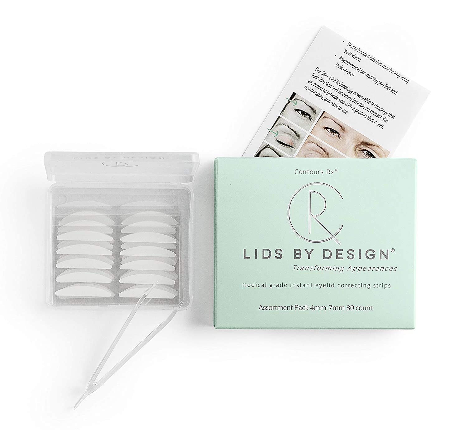 Buy Contours Rx LIDS BY DESIGN Eyelid Correcting Strips Set of 80