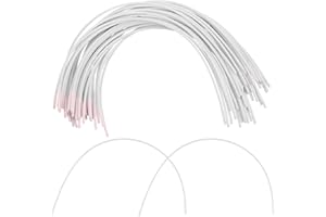 OSALADI 25 Pairs Iron Bra Underwire Replacement for Larger Busts Ergonomic Curve and Lightweight Design