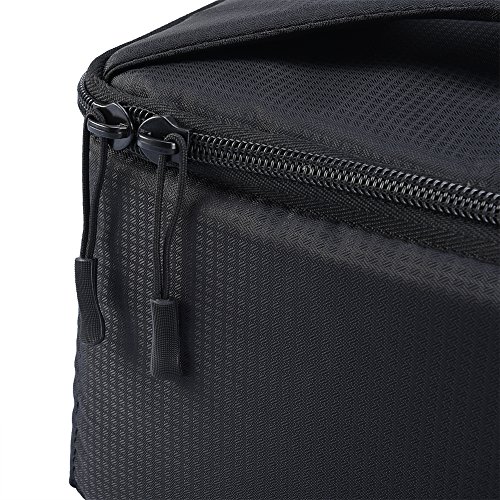 ALLCACA Waterproof Camera Insert Bag Shockproof Camera Inner Case High-capacity Camera Partition Bag with Detachable Dividers, Suitable for Digital Single Lens Reflex, Black (Waterproof - 261514cm)