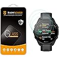Supershieldz (3 Pack) Designed for Garmin Forerunner 165/165 Music Tempered Glass Screen Protector, Anti Scratch, Bubble Free