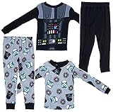 Star Wars Big Boys' Darth Vader Set of 2 Cotton Pajama Set
