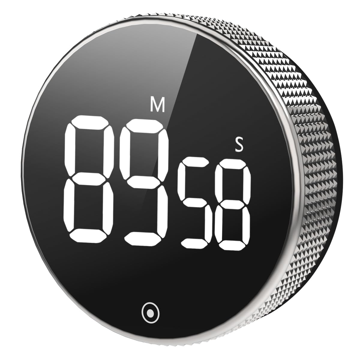 Vabaso Digital Kitchen Timer with Magnetic Back, Egg Timer, Large LED Display Minutes and Seconds, Mute/Loud Alarm, Memory Function, Count Up and Down Timer for Cooking, Baking, Sports, Studying