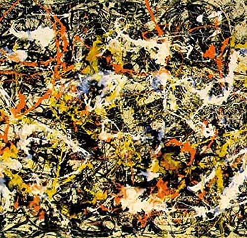 Battle Road Press Convergence 500 Plus Piece Jackson Pollock Jigsaw Puzzle