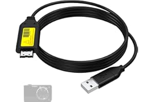 Camera USB Cable Compatible with Samsung ES55 ES70 ES73 L100 L210 PL100 PL120 PL121 PL20 PL50 PL81 PL200 PL210 ST60 ST61 ST90