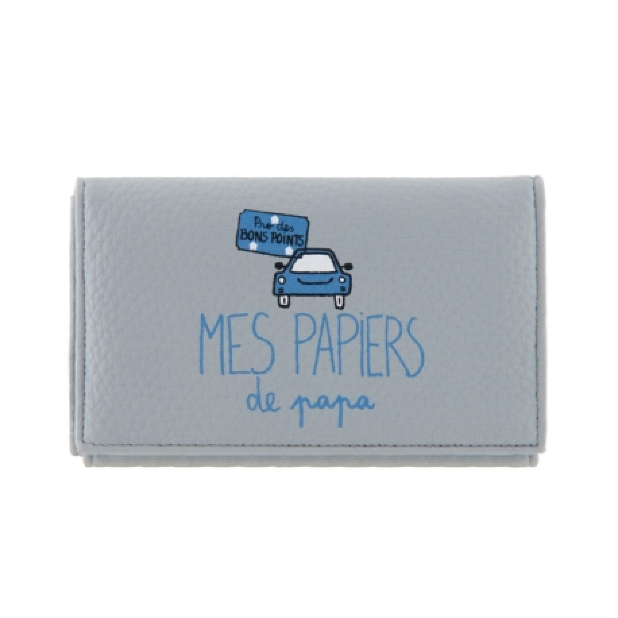 Polyurethane Car Document Holder – My Papa Papers – 15 x 10 x 1.5 cm