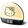Hello Kitty Sunrise Alarm Clock - Multicolor Lights, USB Charging, LED Display, and Snooze Function