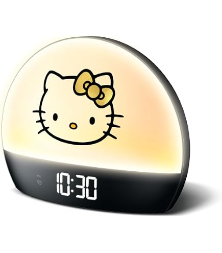 Amazon.com: Sanrio 306649 Hello Kitty Alarm Clock, ABS Resin
