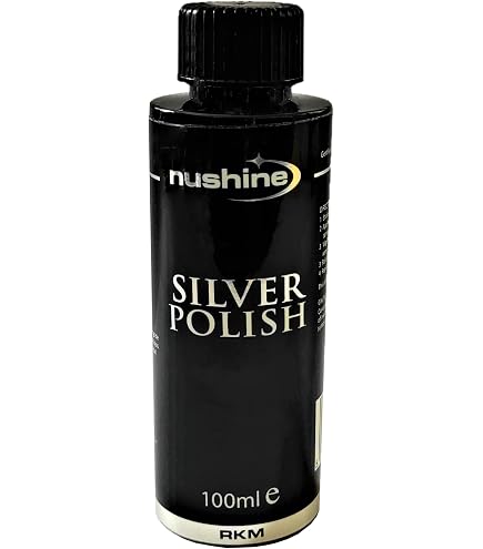 Nushine Silver Maintenance Solution 100 Ml - Redonne éclat à L’argent Usé Avec De L’argent Pur, Sans électrolyse