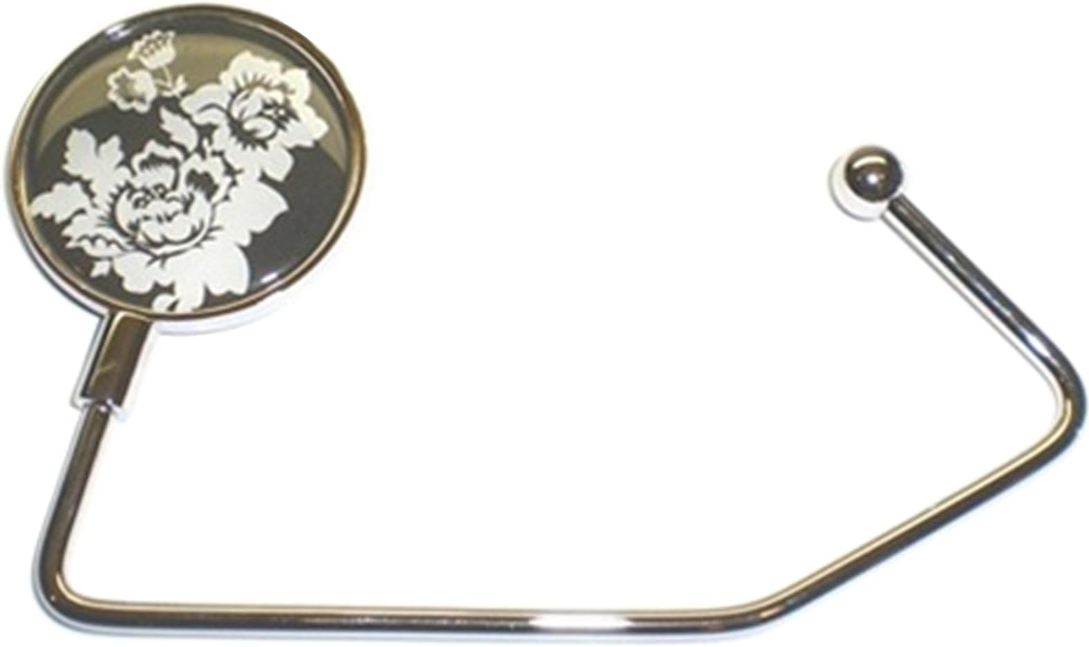 Purse Hook - Womens Lightweight Handbag Purse Hanger - Bag Holder for Tables & Desks w/Gift Bag Included by SilverHooks