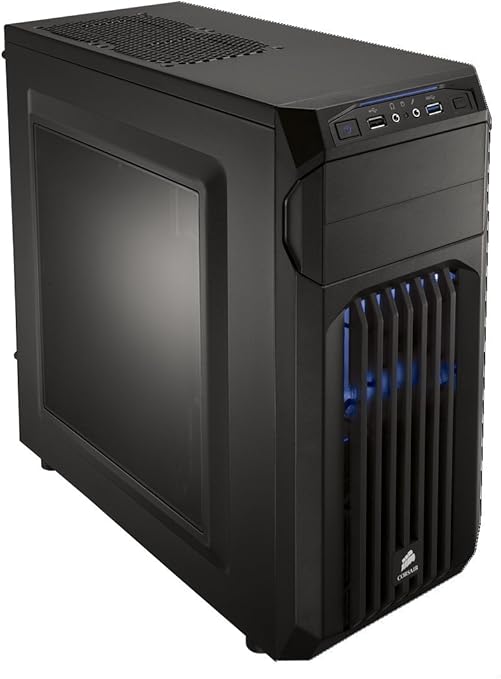 Corsair Carbide SPEC-01 - Caja de PC, Mid-Tower ATX, Ventana Lateral, Negro y Azul: Amazon.es: Informática
