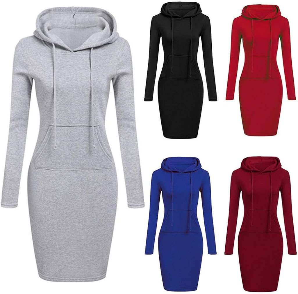 bodycon hoodie dress