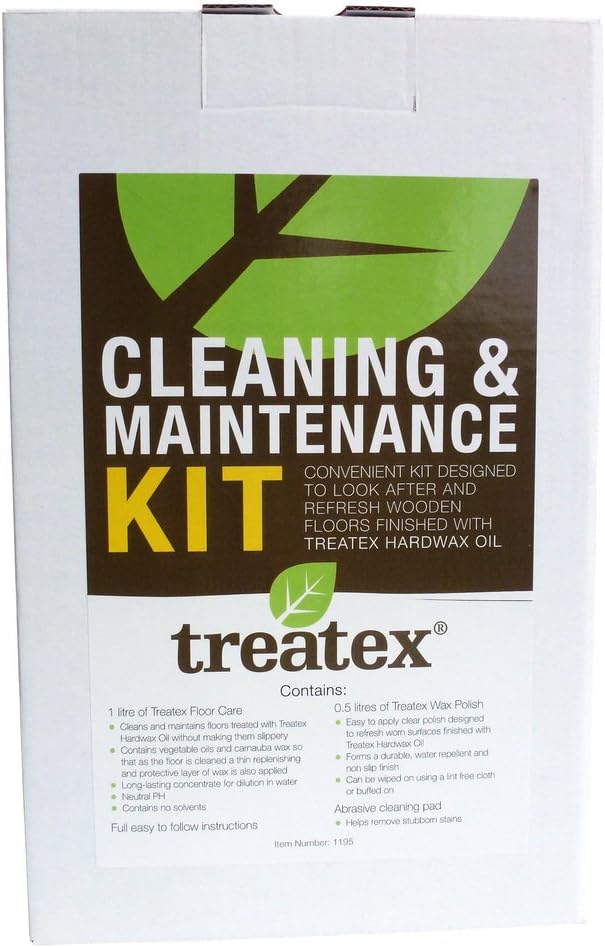 Treatex Floor Cleaning & Maintenance Kit for Oiled Floors -1195cm