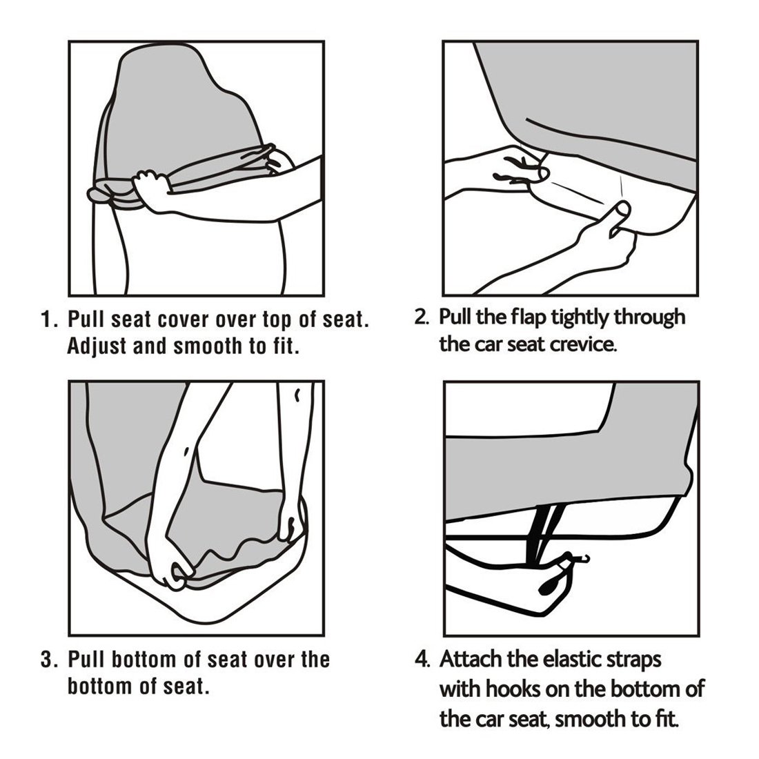 Plush Front Seat Covers Universal Zebra Cloth Seat protection Cover with Steering Wheel Cover Seat Belt Cover