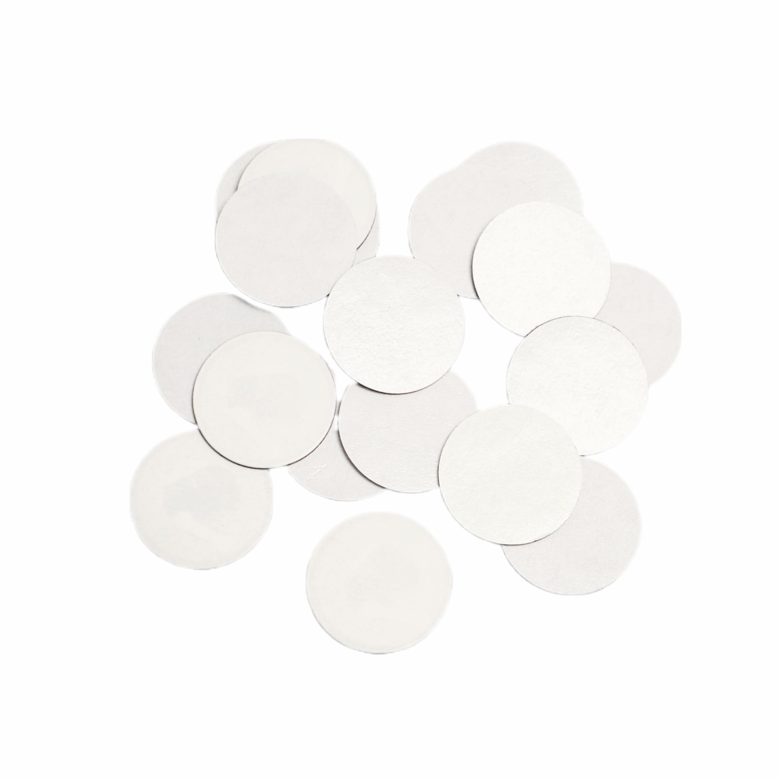 Fongwah NXP NTAG 213 Anti-Metal NFC Stickers/Label (20pcs)- Fully programmable, 25mm Round,and Also Compatible with All NFC-Enabled Smartphones and Devices