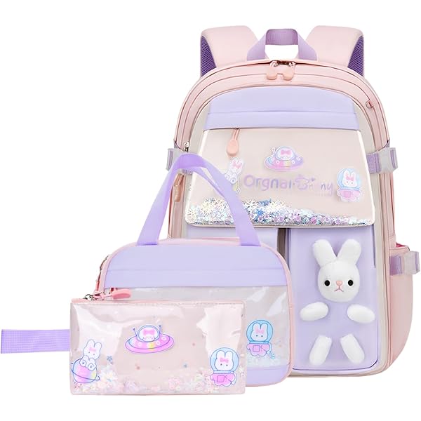 Aazon.co | BLUEFAIRY Kids Backpack For Girls School Bookbags For - View #5