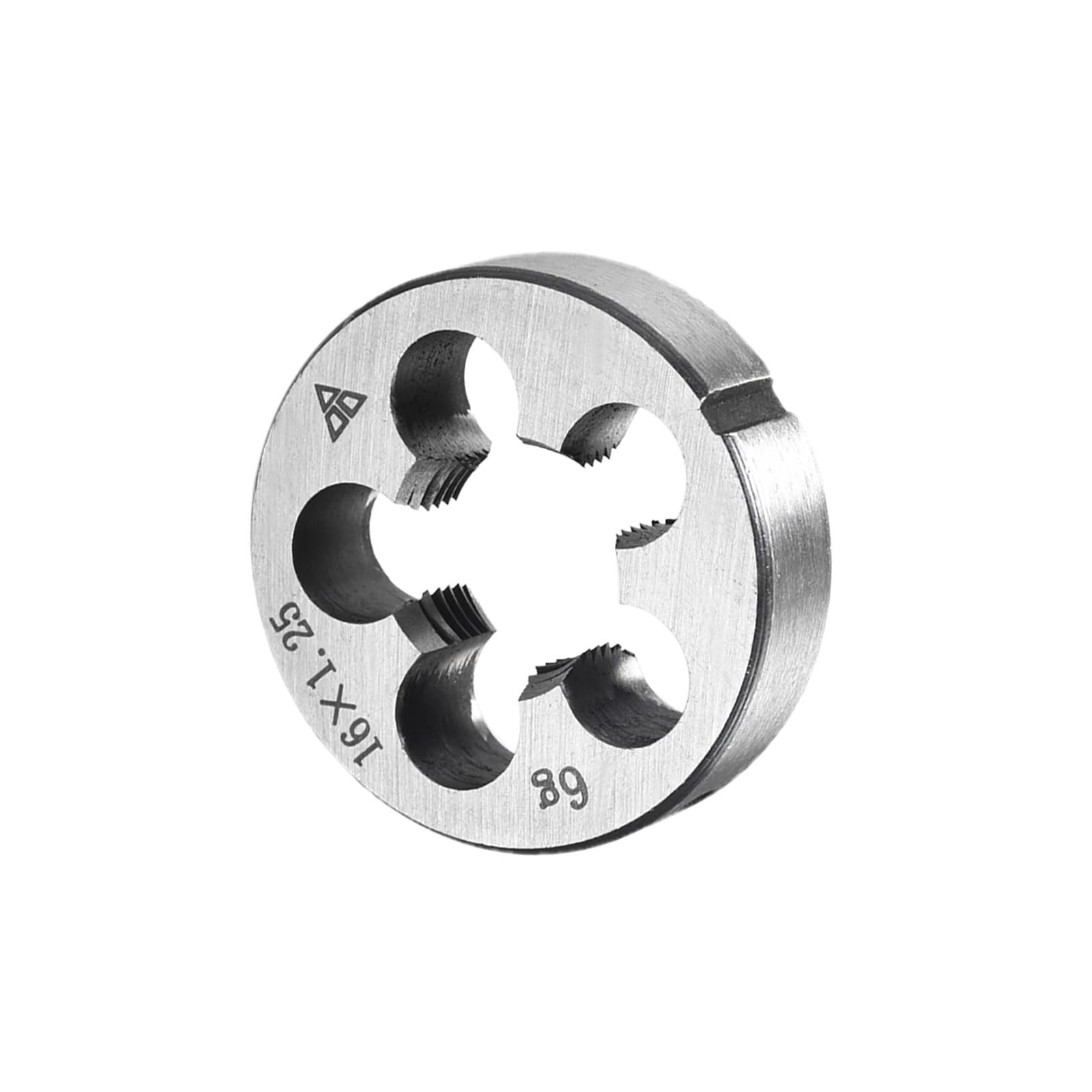 CoCud Metric Adjustable Round Die, M16 X 1.25, Alloy Steel Thread Right Hand Threading Die - (Applications: for Processing External Threads for Metal Plastic)