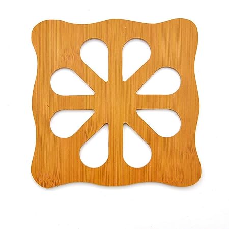 Estera para ollas de bambú resistente al calor antideslizante para ...