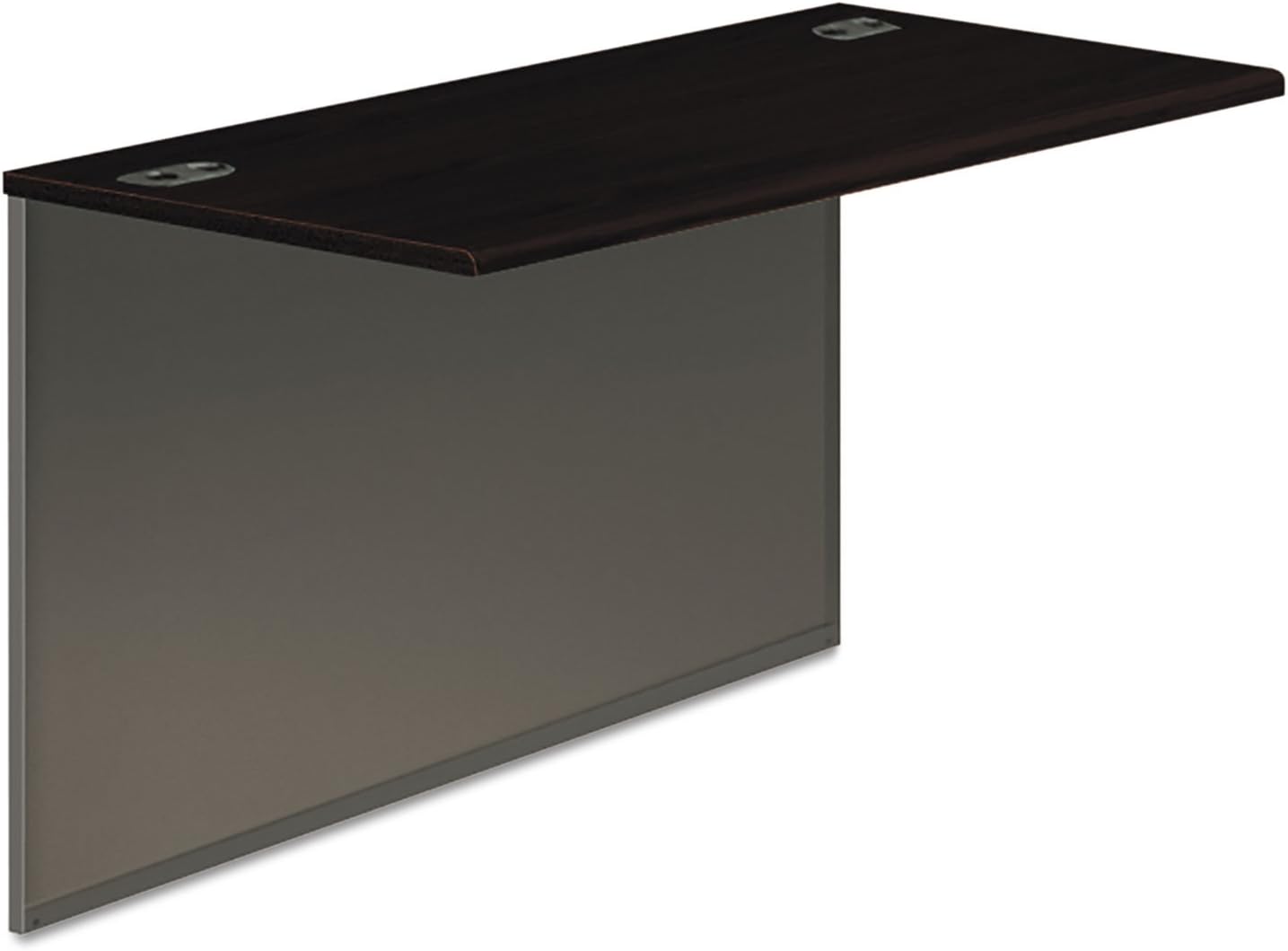 HON 38210NS 38000 Series Bridge, 48w x 24d x 29-1/2h, Mahogany/Charcoal