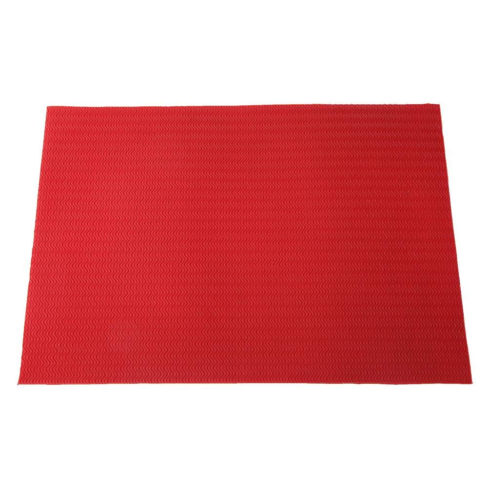 Rubber Sole Pad Wear-Resistant Anti-Slip Shoes Bottom Repairing Sole Sheet Shoe Repair Rubber Soling Sheet for Shoes Repairing (RED)