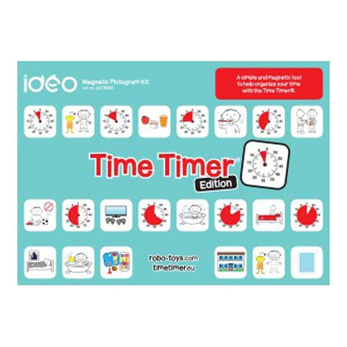 Time Timers JAC5060 Magnetic Pictogram Kit