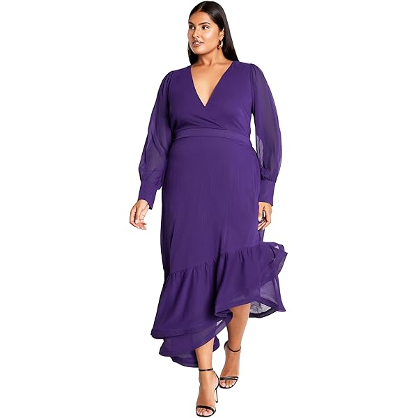 chinese dress ladies Amazon.com: City Chic Women's Plus Size Flirty Tier Maxi Dress : Clothing,  Shoes & Jewelry