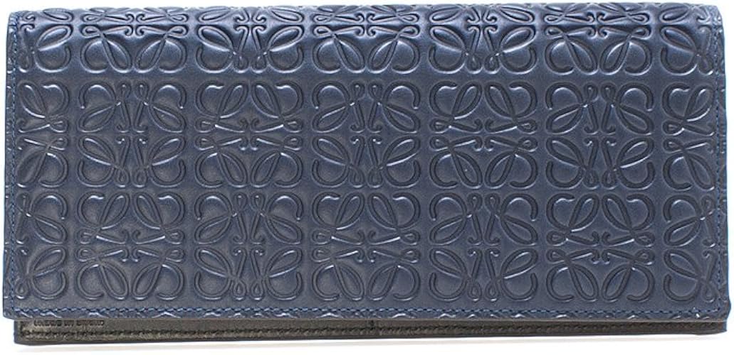 Amazon ロエベ Loewe メンズ 長財布 小銭入れ付 Repeat Long Horizontal Wallet マリンブルー 107 55 978 5510 Marine 並行輸入品 Loewe ロエベ 財布