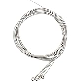 Piutouyar 4 String Bass Guitar Strings Set, Stainless Steel Bass Strings | Precision Electric Bass 4 Strings Replacement, Instrument Accessories