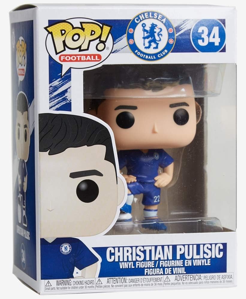 Funko POP! Football: Chelsea - Christian Pulisic, Multicolor - Image 5