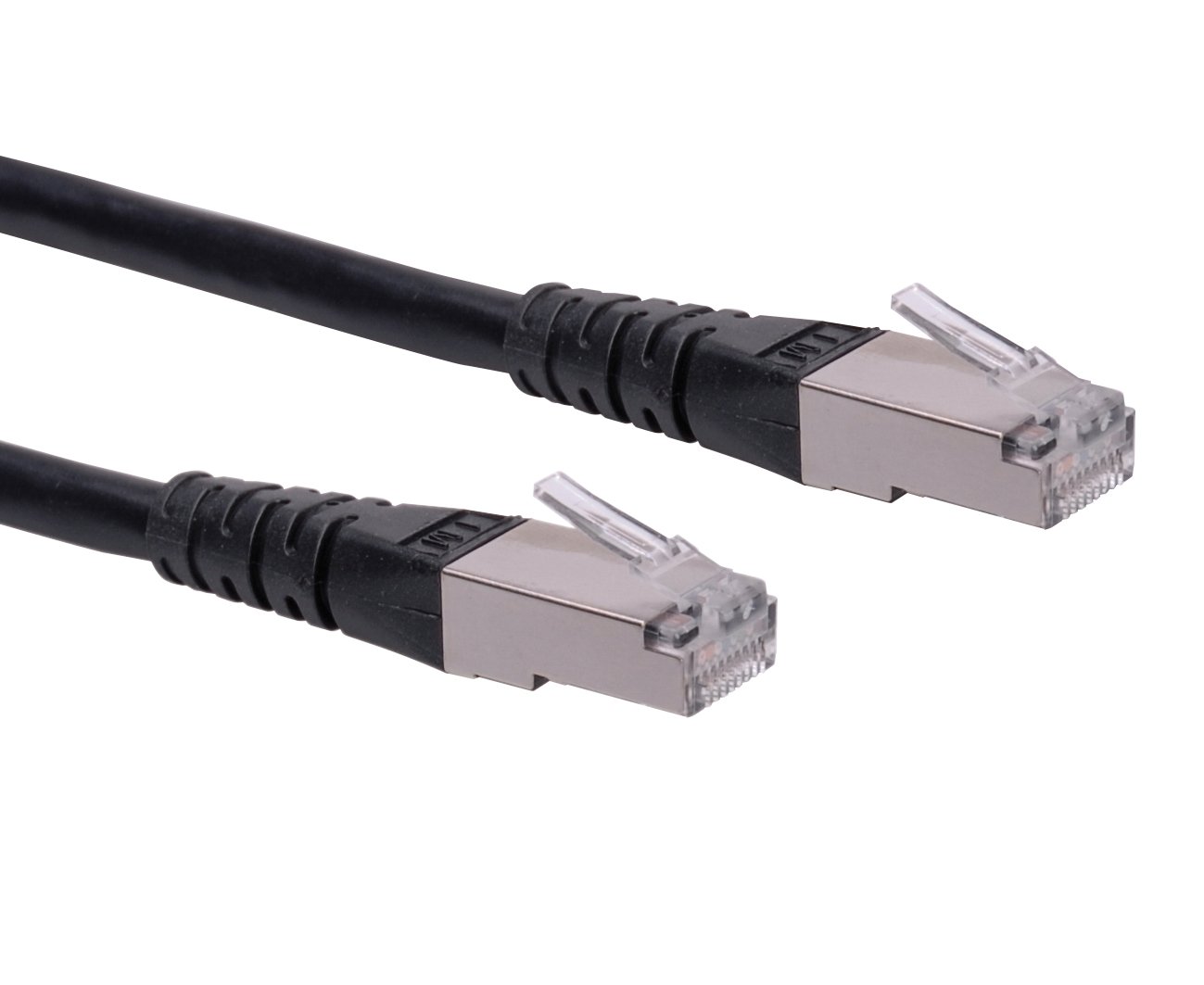 Roline 21151355 3 m S/FTP Cat 6 Ethernet Network LAN Cable with RJ45 Connector - Black — image 1