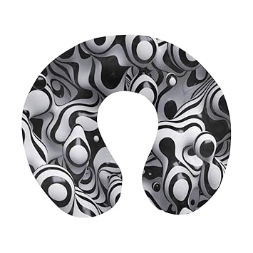 Amazon Com Interestprint U Shape Travel Neck Pillow Zebra Balls