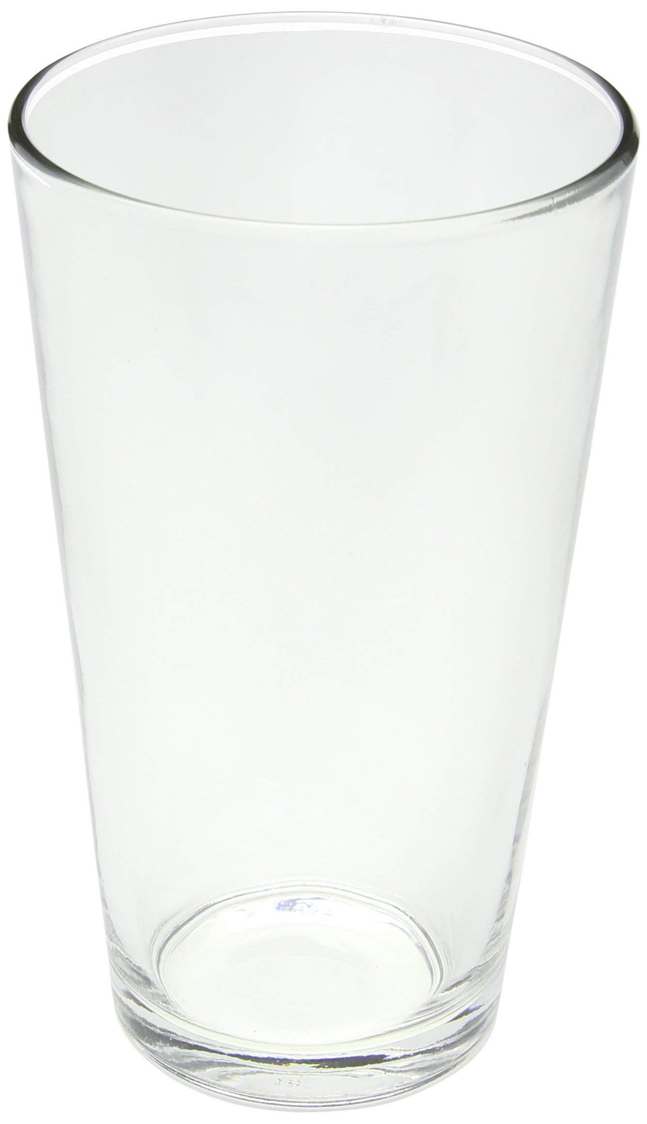 Genware NEV-BSG16 Boston Shaker Glass, 16 oz.