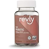 Amazon Brand - Revly Probiotic, 2 Billion CFU per Serving (2 Gummies), Berry Flavor, 60 Gummies, Supports Healthy Digestion, 