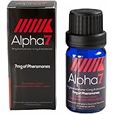 Alpha 7 Pheromone Cologne for Men | Unscented | Expertly Crafted | 10 mL | Skin-Friendly Formula | Human Pheromone Blend | Long-Lasting | Premium Ingredients | Easy to Apply | Portable Dropper Bottle