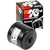 K&amp;N Motorcycle Oil Filter: High Performance, Premium, KN-138 | Fits 1986-2025 APRILA/ARCTIC CAT/SUZUKI: Tuono V4 1100 Factory/500 4x4/VX800/SV650S Select (See Product Description)